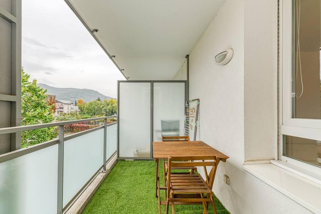 Bel Appartement-Garage Prive-Balcon-Wifi Fibre Rhut Eksteriør bilde